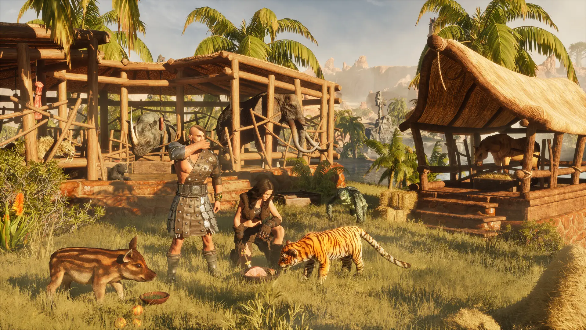 Conan Exiles Enhanced server hosting background